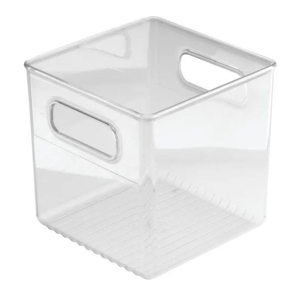 Gcgirl Pantry Cube bin 6" X 6" X 6" - Clear